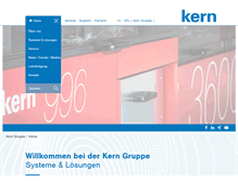 Tablet Screenshot of kernworld.com